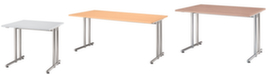 Desk Terra Nova with C-foot frame