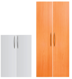 Double hinged door Terra Nova for office shelving