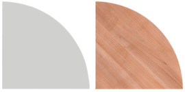Round linking element Terra Nova 90°