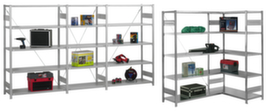 hofe Push-in system shelving in standard to heavy-duty design