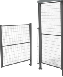 TROAX Machine guarding with mesh size 100x20 mm