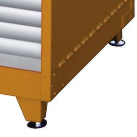 Floor leveling screws