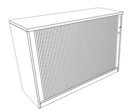 Nowy Styl Tambour door cupboard E10