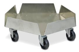 Barrel roller, for 35 - 100 l containers, Aluminum
