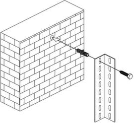 META Wall doweling for Basic shelving