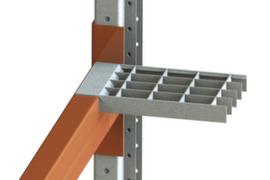 META Steel panel or grating shelf MULTIPAL for pallet racking