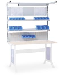 Bedrunka + Hirth Back panel assembly complete for Assembly table, width 1500 mm