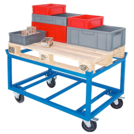 Pallet chassis with a load capacity of up to 1000 kg