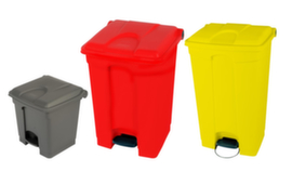Pedal garbage can