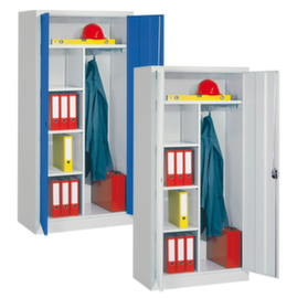 PAVOY Filing cabinet Basis with clothes rail and hooks