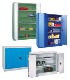 PAVOY Large folding door cabinet Basis made of sheet steel