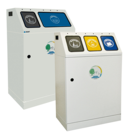 stumpf Recyclables collection station with up to 3 collection units
