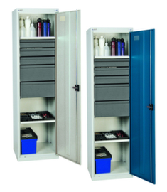 stumpf Tool cabinet Serie 3000 with 2 shelves + 5 drawers