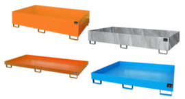 Steel shelf tray
