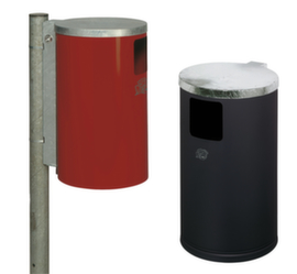 VAR Litter garbage can WR 1 with lid