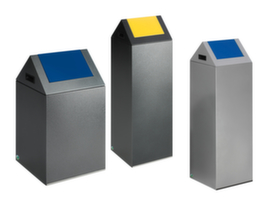 VAR Recyclable waste collector with swing lid