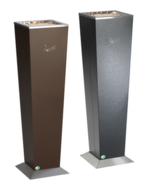 VAR Pedestal ashtray in truncated pyramid shape