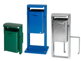 VAR Litter garbage can for outside