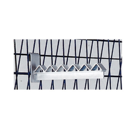 Rollcart Shaft carrier for workpiece trolleys, load capacity 25 kg, RAL5010 Gentian blue