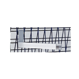 Rollcart Fork carriage for workpiece trolleys, load capacity 25 kg, RAL5010 Gentian blue