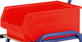 Rollcart Open-fronted storage box
