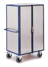Rollcart Cabinet trolley with aluminum walls