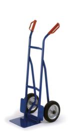 Rollcart ESD stacking trolley, load capacity 200 kg, Solid rubber tires