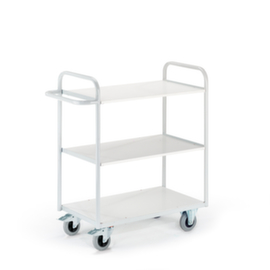 Rollcart Office trolley with 3 shelves
