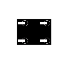 Rollcart 4 swivel castors