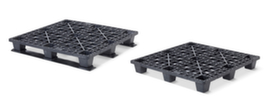 Plastic container pallet