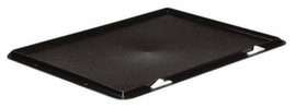 Lid for Euronorm stacking containers