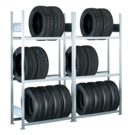 SCHULTE Tire rack with 150 kg shelf load