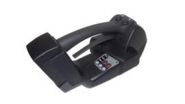 Battery-powered tensioning/sealing tool for PET strapping, for bandwidth 13 - 16 mm