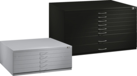 C+P Flat filing cabinet
