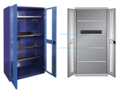 Thurmetall Electric hinged door wardrobe