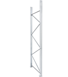 Uprights for pallet racking