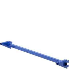 Suspension for tubular cantilever arms for Cantilever rack