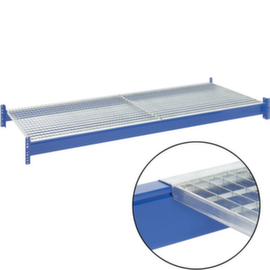 Grid shelf for pallet racking, width x depth 3300 x 1100 mm