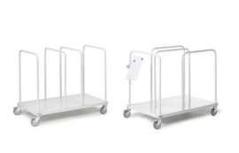 Treston Cardboard trolley, load capacity 150 kg, loading area 1000 x 630 mm