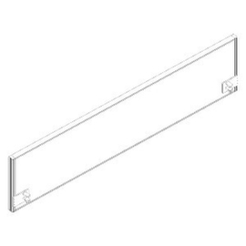 Sound-absorbing table divider RQ60 Screen / S41