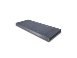 Flat-bottom tray in various modules