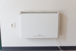 Säbu Wall heater for Material container