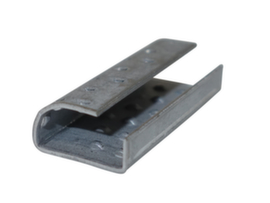 Sealing sleeves for plastic strapping