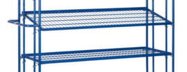 fetra Suspended shelf for shelf trolleys, length x width 1650 x 610 mm