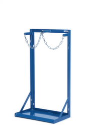 fetra Steel bottle rack, for 2 x 40 / 50 liter steel cylinders, False Ø 204 - 229 mm