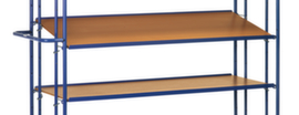 fetra Suspended shelf for shelf trolleys, length x width 1650 x 610 mm