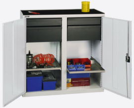 stumpf Tool cabinet Serie 3000 with 2 shelves + 4 drawers