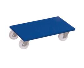 VARIOfit Möbelhund® with non-slip loading surface, load capacity 500 kg, Plastic tires