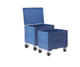 Rollcart Sheet metal box trolley with 600 kg load capacity