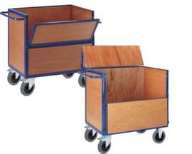 Rollcart Wooden box trolley
